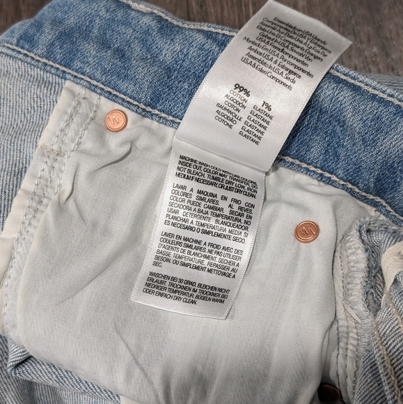 NWOT Mother High Waisted Tunnel Vision Sneak Jeans Sippin Sweet Tea Size 24 - Picture 13 of 14